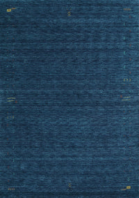 Abstract Turquoise Contemporary Rug, con1619turq