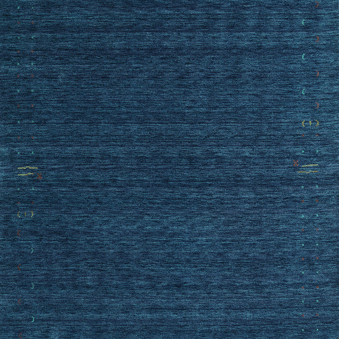 Machine Washable Abstract Turquoise Contemporary Area Rugs, wshcon1619turq