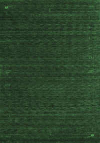 Abstract Emerald Green Contemporary Rug, con1619emgrn