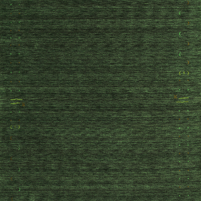 Abstract Green Contemporary Rug, con1619grn
