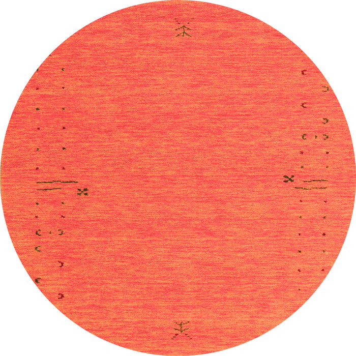 Machine Washable Abstract Orange Contemporary Area Rugs, wshcon161org