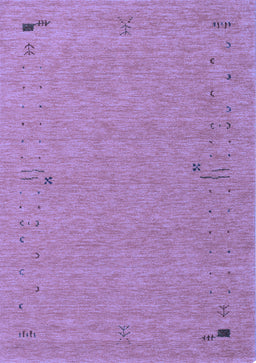 Abstract Blue Contemporary Rug, con161blu