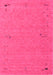 Abstract Pink Contemporary Rug, con161pnk