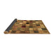 Sideview of Abstract Brown Contemporary Rug, con1620brn