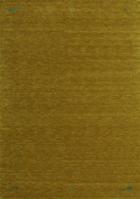 Abstract Green Contemporary Rug, con1621grn