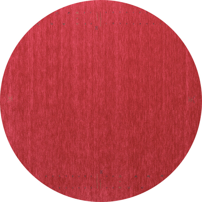 Round Machine Washable Abstract Brown Contemporary Rug, wshcon1621brn