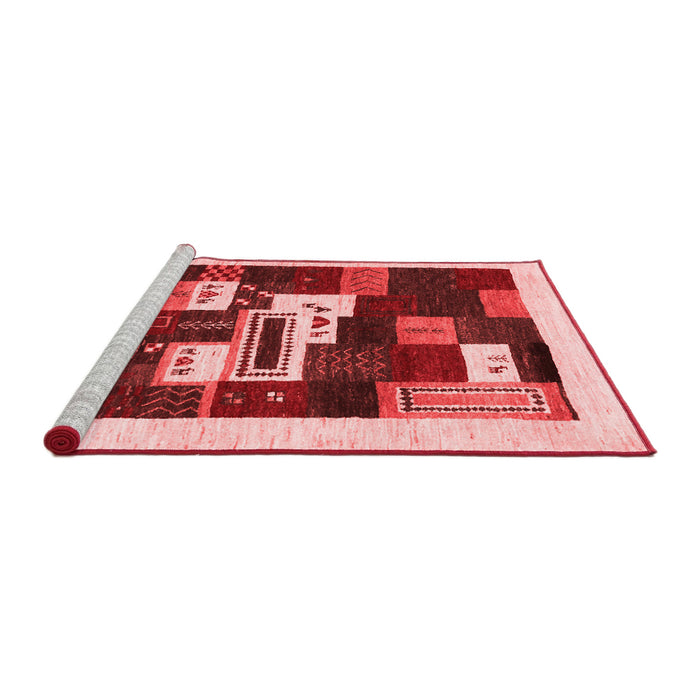 Contemporary Red Washable Rugs