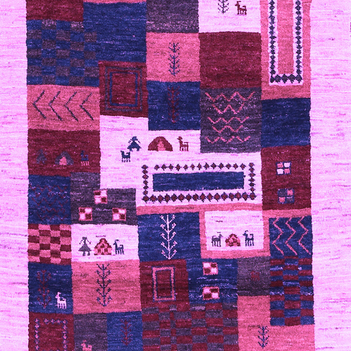 Machine Washable Abstract Purple Contemporary Area Rugs, wshcon1622pur