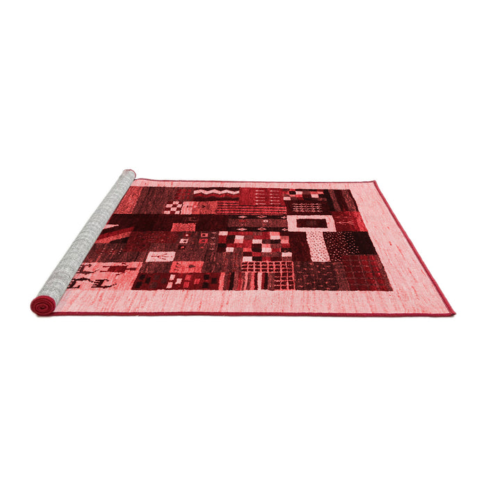 Contemporary Red Washable Rugs
