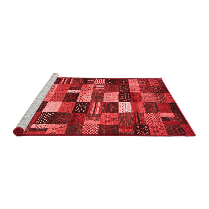 Contemporary Red Washable Rugs