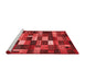 Contemporary Red Washable Rugs