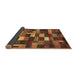 Sideview of Abstract Brown Contemporary Rug, con1624brn