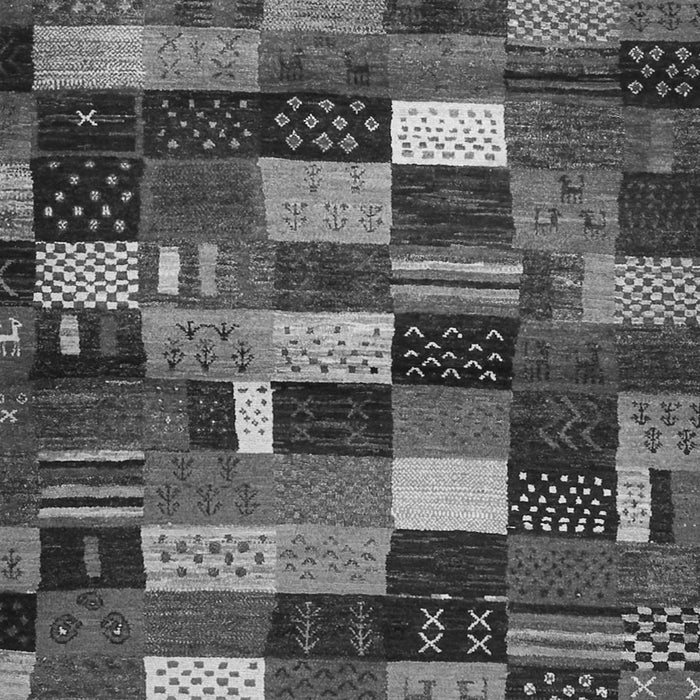 Abstract Gray Contemporary Rug, con1624gry