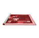 Contemporary Red Washable Rugs