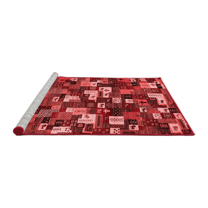 Contemporary Red Washable Rugs