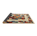 Thickness of Contemporary Chestnut Brown Modern Rug, con1629