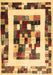 Abstract Brown Contemporary Rug, con1629brn