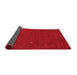 Abstract Red Contemporary Area Rugs