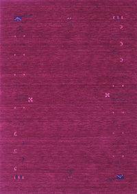 Abstract Purple Contemporary Rug, con162pur