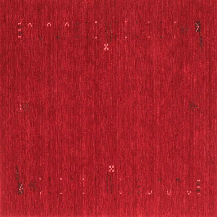 Machine Washable Abstract Red Contemporary Rug, wshcon162red
