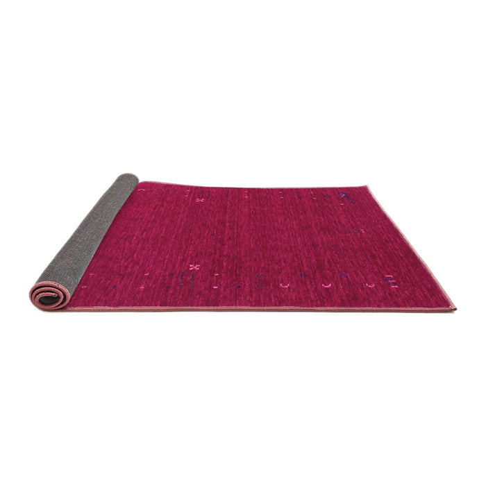 Sideview of Abstract Pink Contemporary Rug, con162pnk