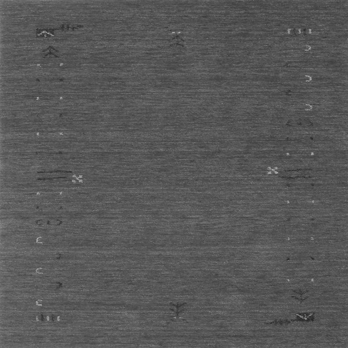 Serging Thickness of Abstract Gray Contemporary Rug, con162gry