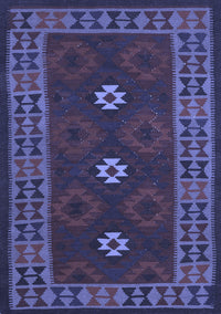 Oriental Blue Traditional Rug, con1630blu