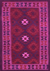 Oriental Pink Traditional Rug, con1630pnk