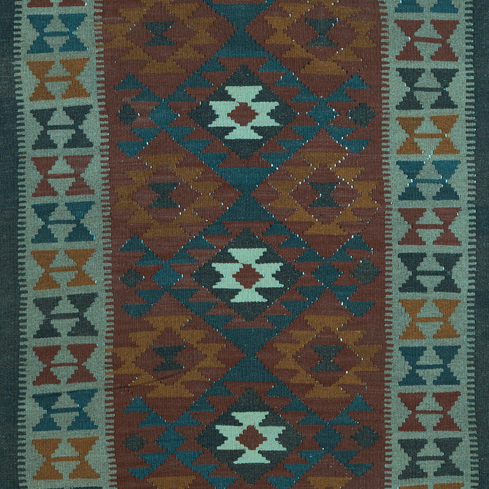 Oriental Light Blue Traditional Rug, con1630lblu