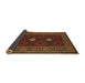 Sideview of Oriental Brown Traditional Rug, con1630brn