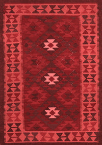 Oriental Red Traditional Rug, con1630red