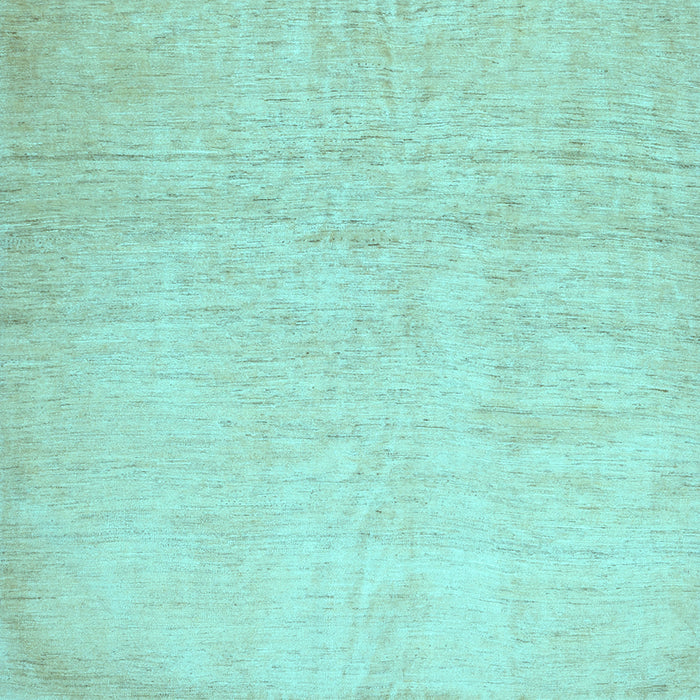 Square Machine Washable Solid Light Blue Modern Rug, wshcon1631lblu