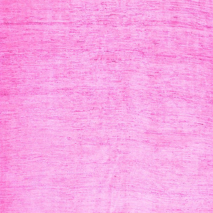 Machine Washable Solid Pink Modern Rug, wshcon1631pnk