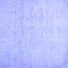 Square Machine Washable Solid Blue Modern Rug, wshcon1631blu