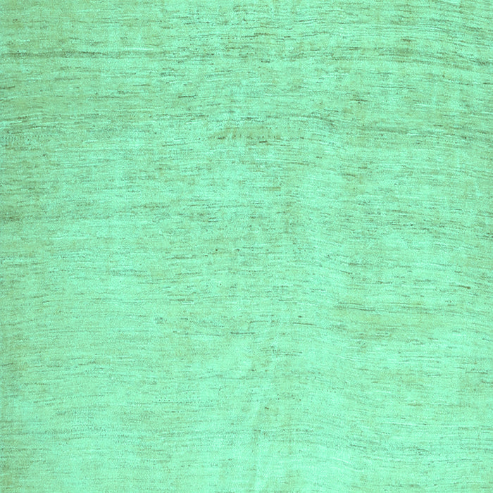 Solid Turquoise Modern Rug, con1631turq