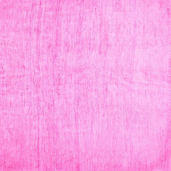 Square Solid Pink Modern Rug, con1631pnk