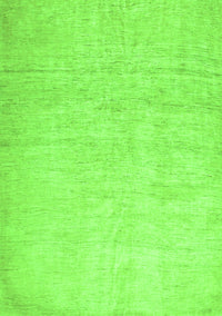 Solid Green Modern Rug, con1631grn