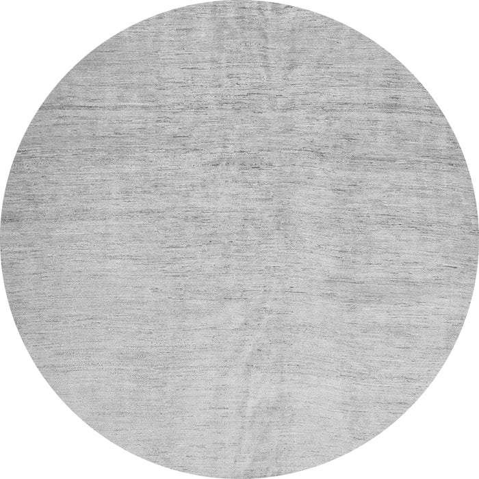 Machine Washable Solid Gray Modern Rug, wshcon1631gry