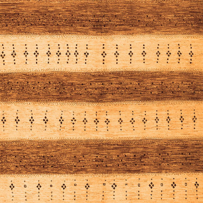 Abstract Orange Contemporary Rug, con1632org