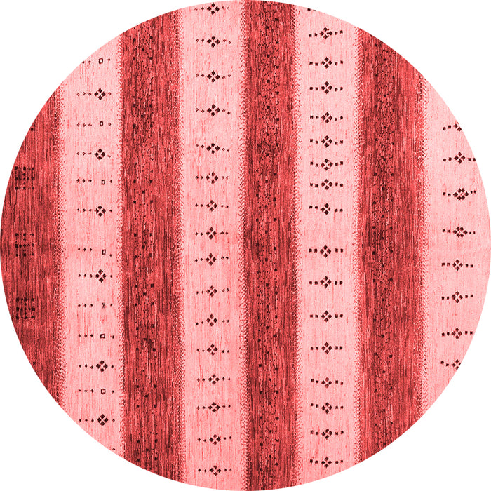 Abstract Red Contemporary Rug, con1632red