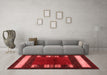 Contemporary Red Washable Rugs