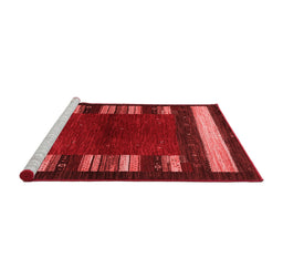 Contemporary Red Washable Rugs