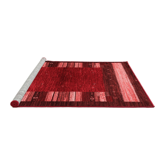 Contemporary Red Washable Rugs