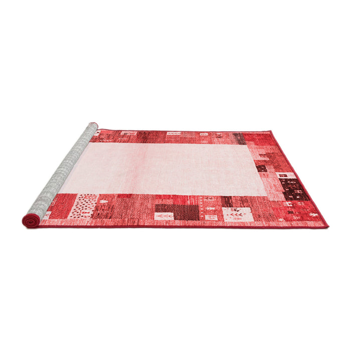 Modern Red Washable Rugs