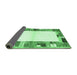 Sideview of Solid Emerald Green Modern Rug, con1634emgrn