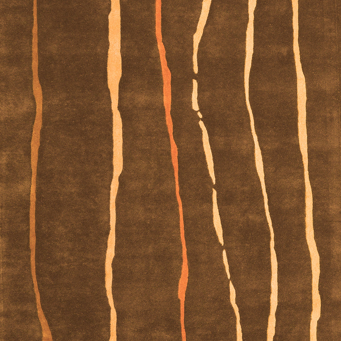 Serging Thickness of Machine Washable Abstract Orange Contemporary Area Rugs, wshcon1637org