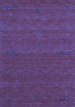 Abstract Blue Contemporary Rug, con1638blu