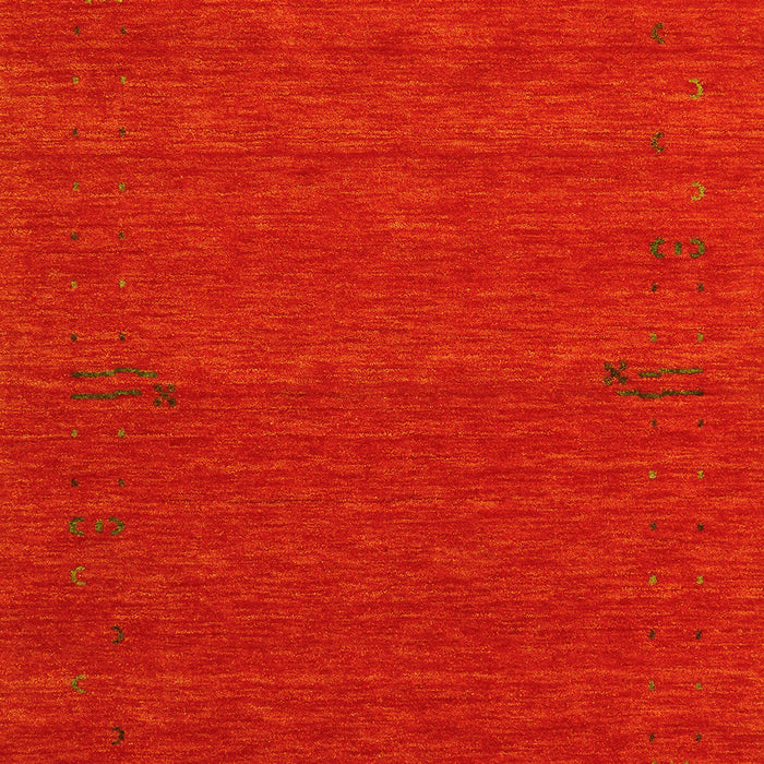 Abstract Yellow Contemporary Rug, con1638yw