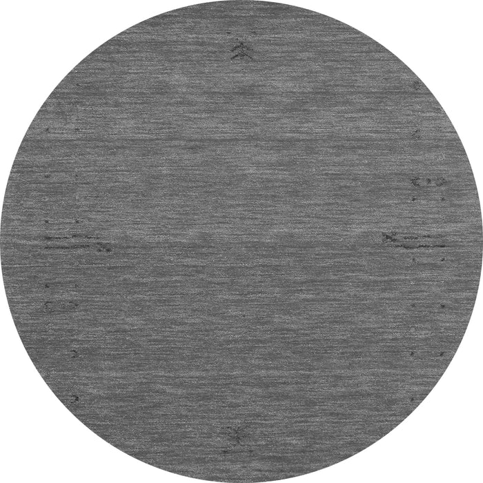 Square Abstract Gray Contemporary Rug, con1638gry