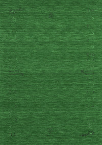 Abstract Emerald Green Contemporary Rug, con1638emgrn